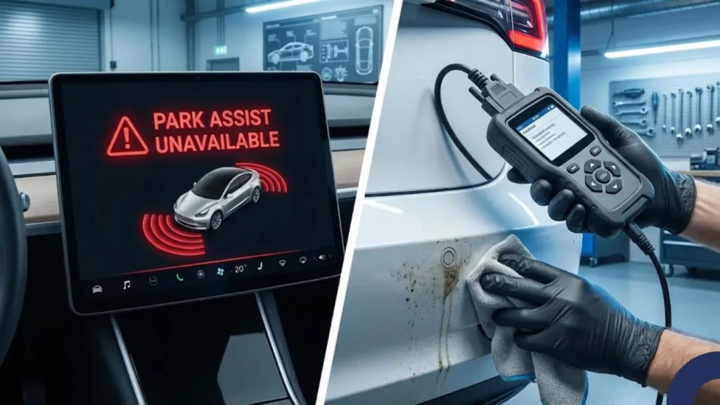 Tesla Park Assist Unavailable