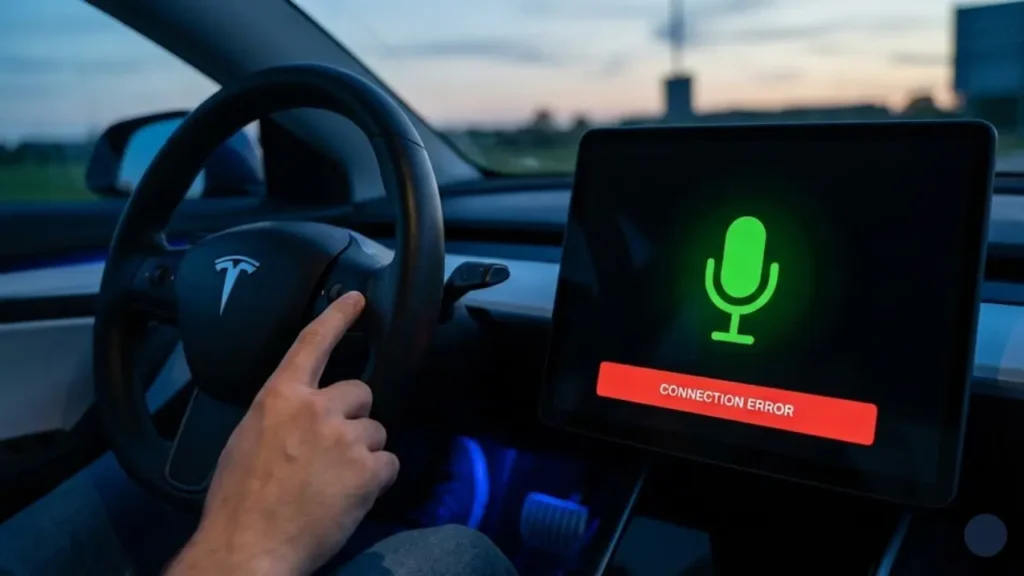 Tesla voice commands not working