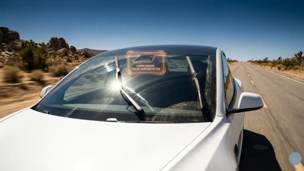 Tesla windshield wipers turn on randomly
